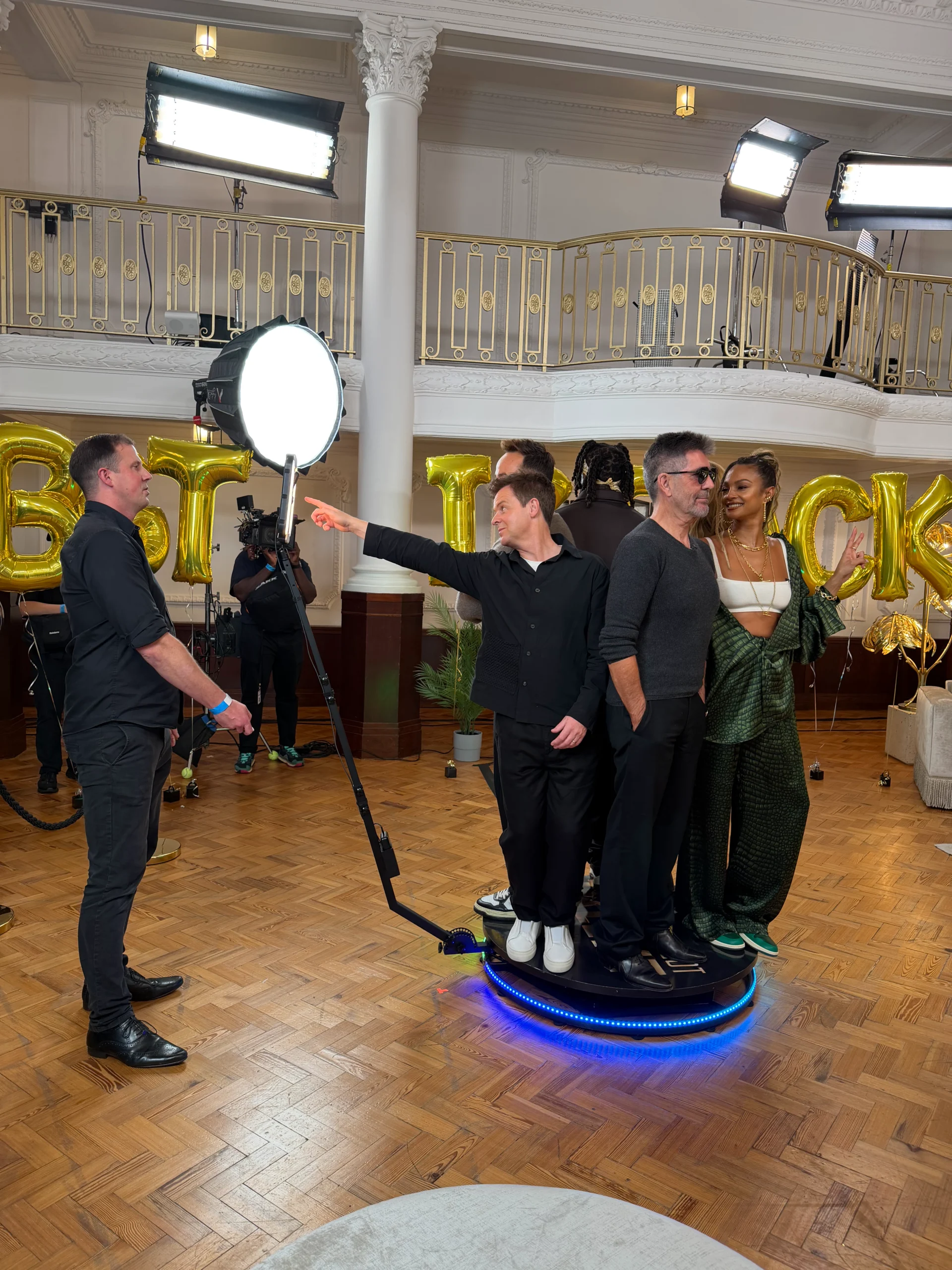 Britain's Got Talent Judges on 360 Booth