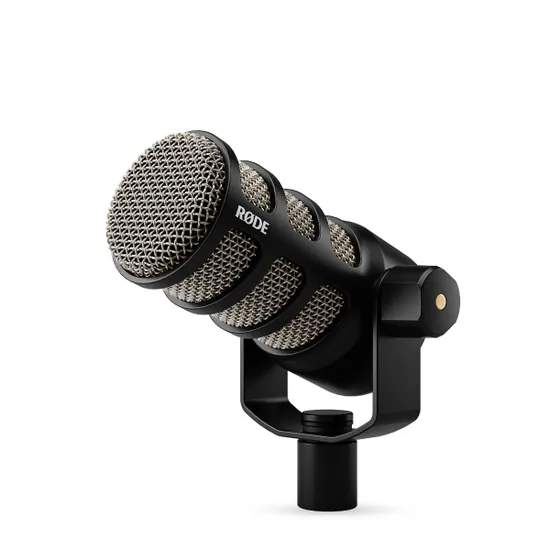 RØDE PodMic XLR microphone product image on a white background