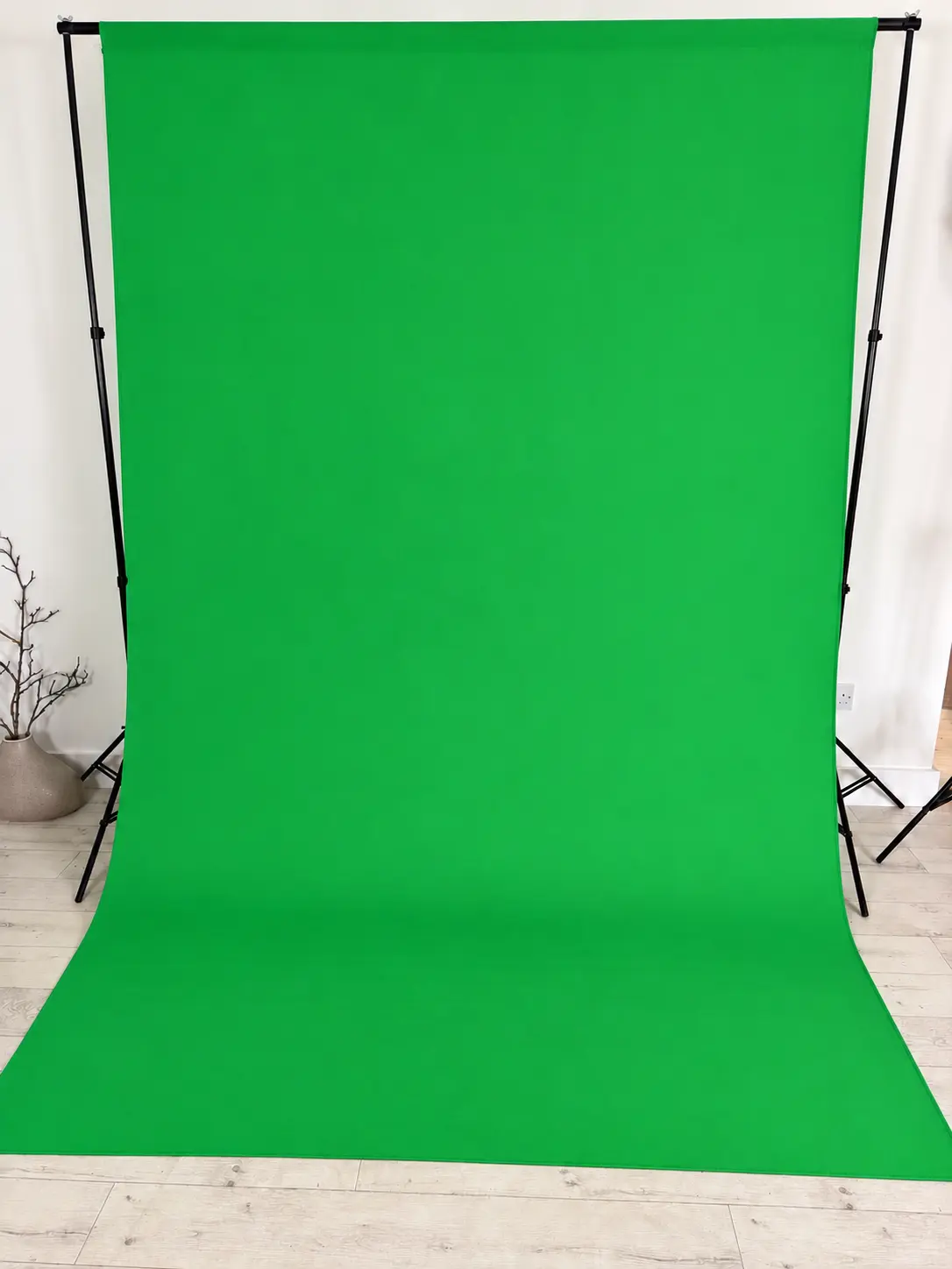 Green Screen photography backdrop at Selfie Studio