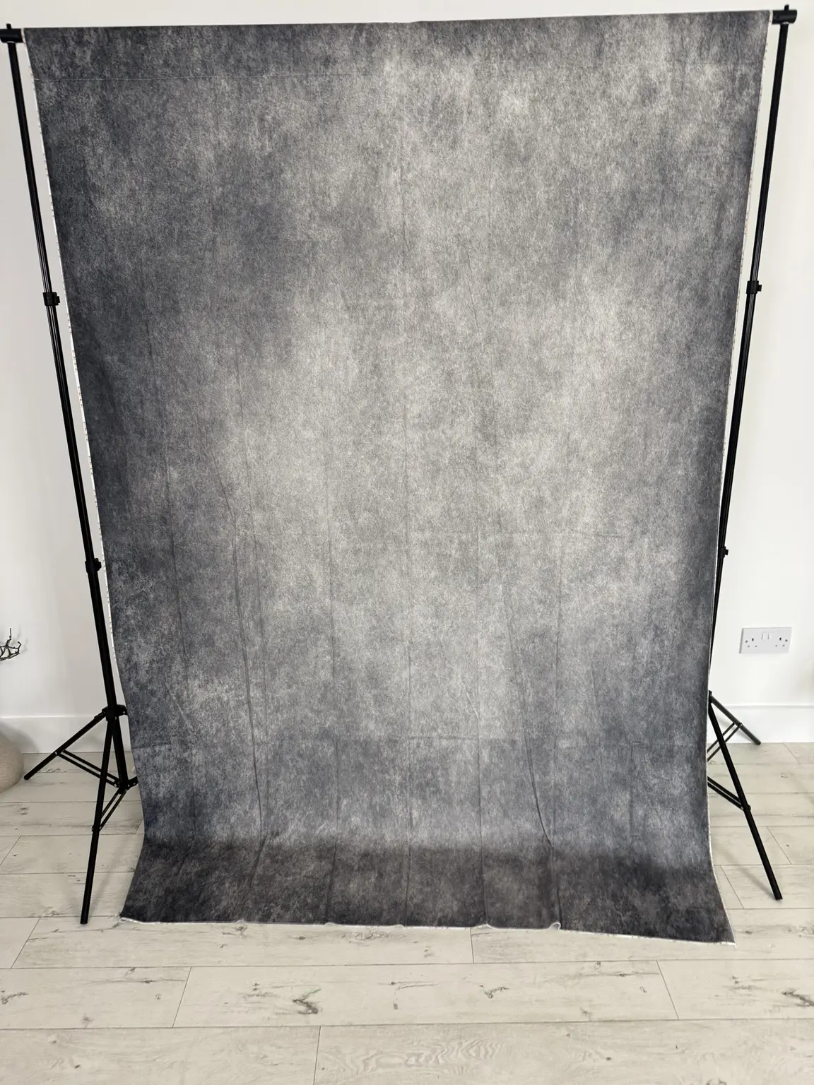 Textured Grey photography backdrop at Selfie Studio